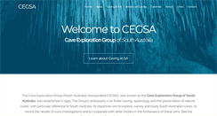 Desktop Screenshot of cegsa.org.au